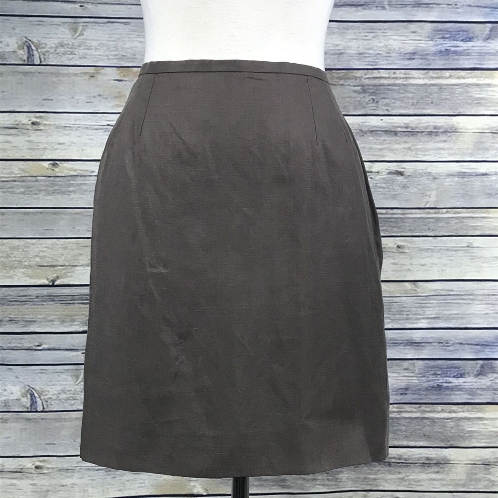 Max Mara Brown Womens Pencil Skirt Fully lined